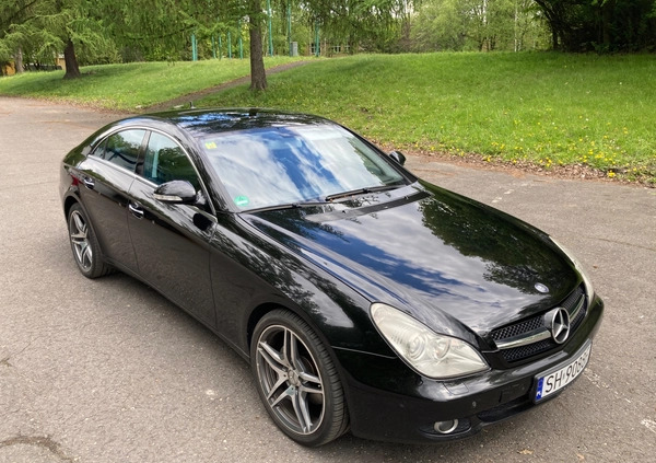 Mercedes-Benz CLS cena 38500 przebieg: 250000, rok produkcji 2007 z Chorzów małe 121